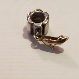 Authentic Pandora Gold Shoe charm